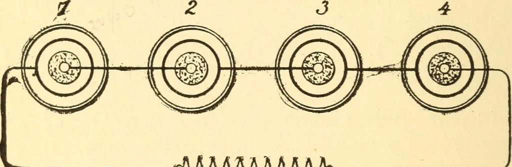 An illustration from Arithmetic of electricity;, 1903, leaf 17