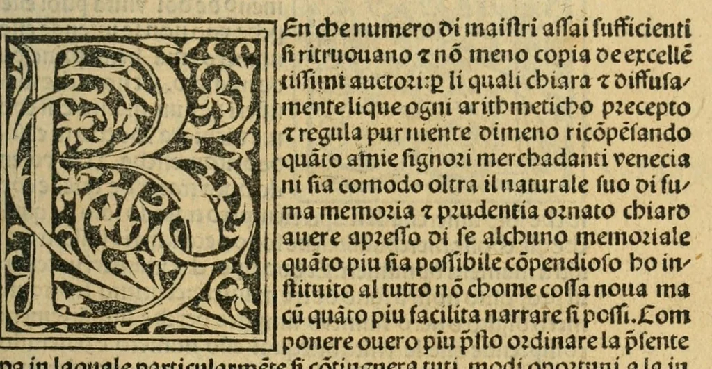 An illustration from Aritmetica, leaf 9