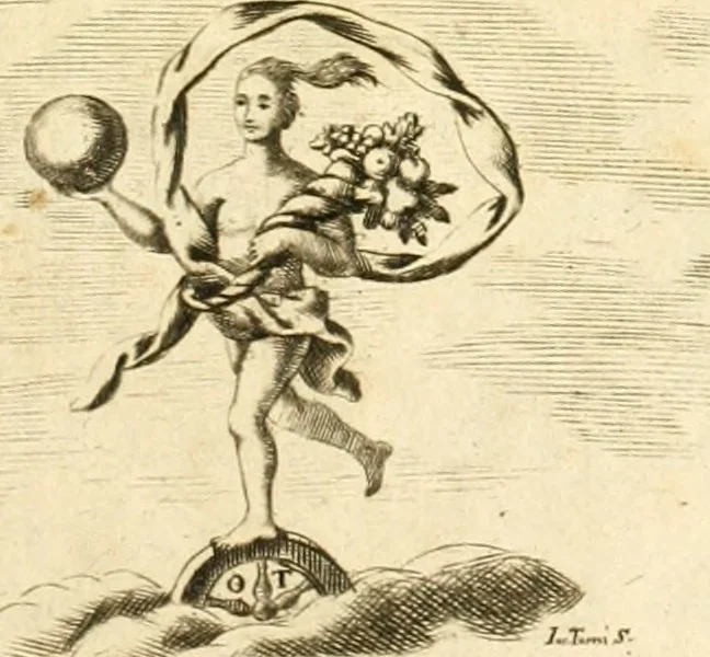 An illustration from Aritmetica pratica, 1765, leaf 4
