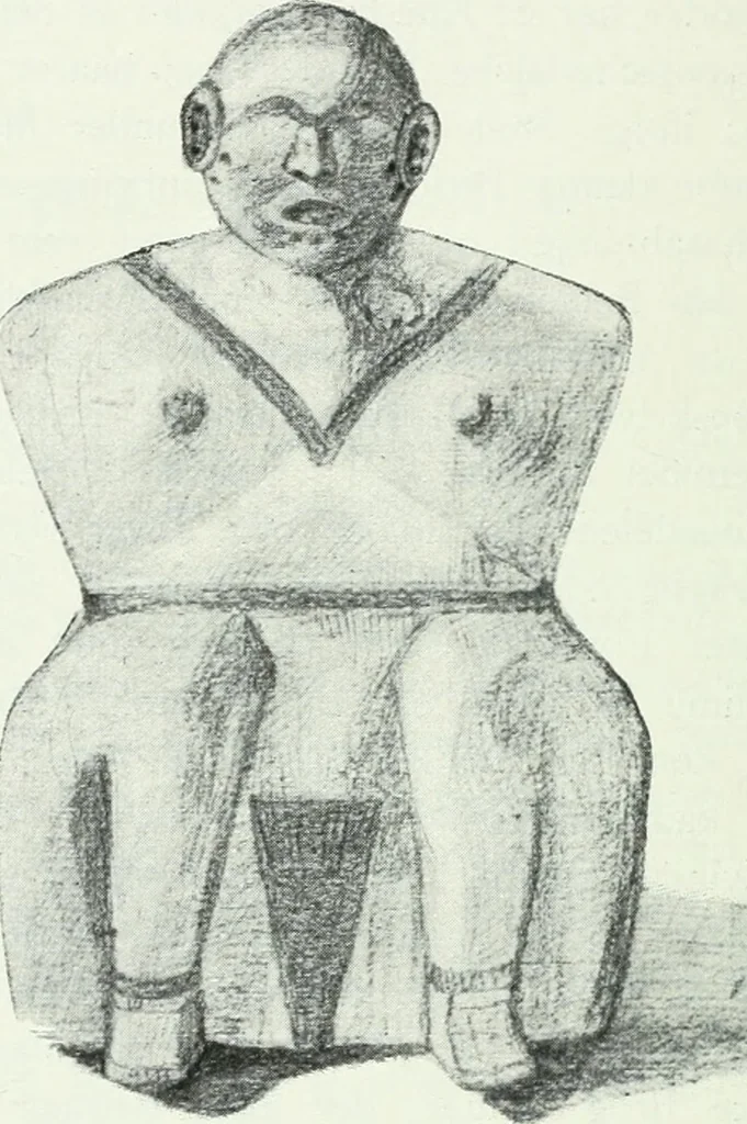 An illustration from Arktiske skinddragter i Eurasien og Amerika; en etnografisk studie, 1914, leaf 147