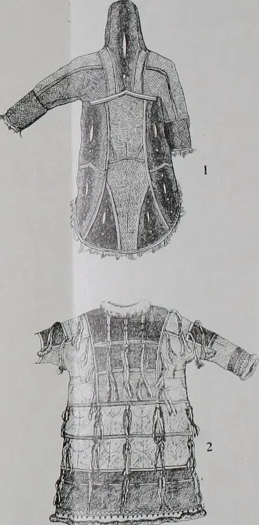 An illustration from Arktiske skinddragter i Eurasien og Amerika; en etnografisk studie, 1914, leaf 271