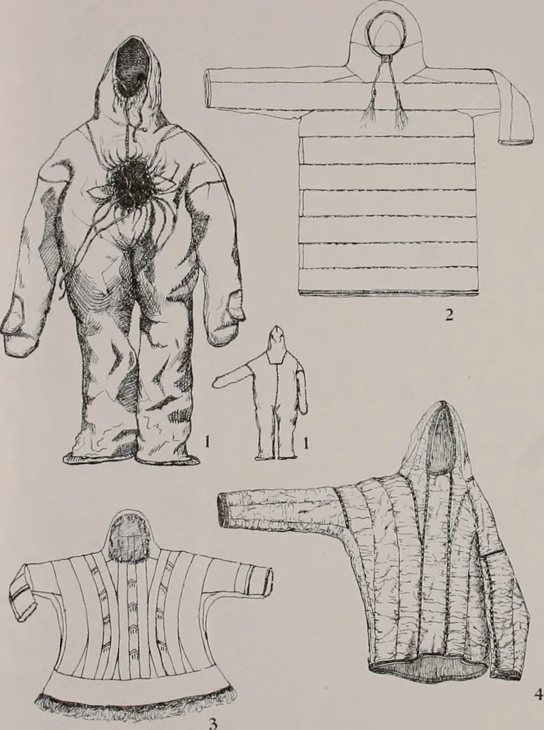 An illustration from Arktiske skinddragter i Eurasien og Amerika; en etnografisk studie, 1914, leaf 272