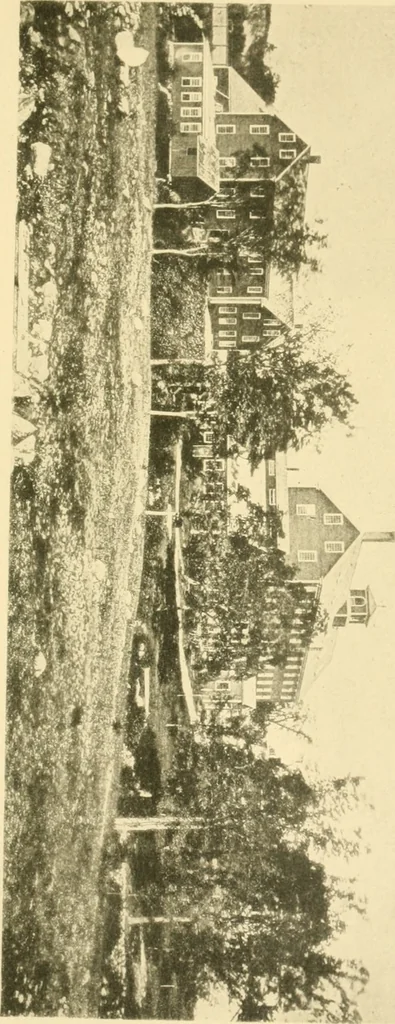 An illustration from The Arlington Mills : a historical and descriptive sketch, with some account of the worsted dress-goods manufacture in the United States, 1891, leaf 32