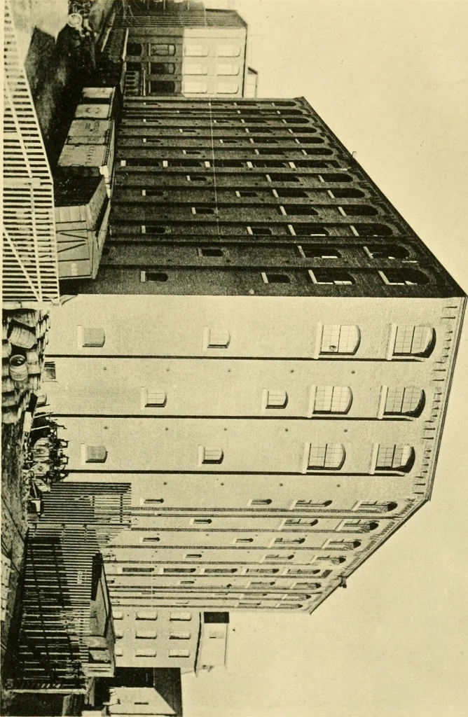 An illustration from The Arlington Mills : a historical and descriptive sketch, with some account of the worsted dress-goods manufacture in the United States, 1891, leaf 60