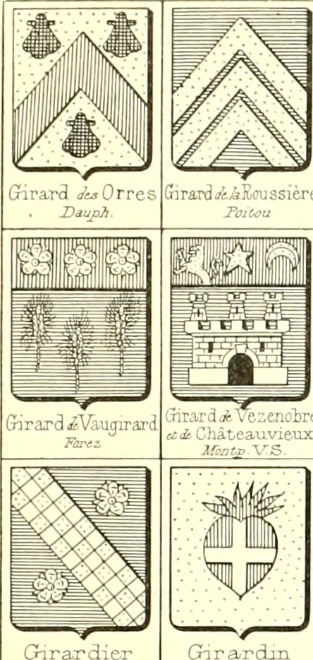 An illustration from Armoiries des familles contenues dans l'Armorial général de J.B. Rieststap [sic], 1903, leaf 112