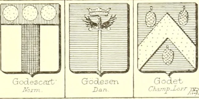 An illustration from Armoiries des familles contenues dans l'Armorial général de J.B. Rieststap [sic], 1903, leaf 130