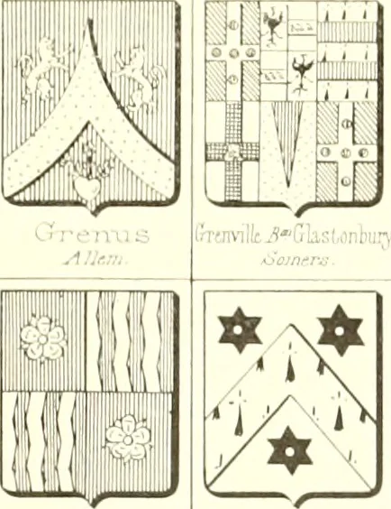 An illustration from Armoiries des familles contenues dans l'Armorial général de J.B. Rieststap [sic], 1903, leaf 194