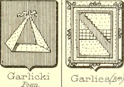 An illustration from Armoiries des familles contenues dans l'Armorial général de J.B. Rieststap [sic], 1903, leaf 40
