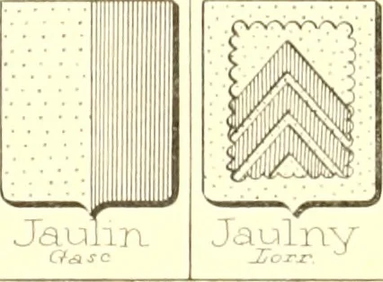 An illustration from Armoiries des familles contenues dans l'Armorial général de J.B. Rieststap [sic], 1903, leaf 552