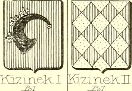 An illustration from Armoiries des familles contenues dans l'Armorial général de J.B. Rieststap [sic], 1903, leaf 658