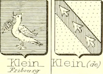 An illustration from Armoiries des familles contenues dans l'Armorial général de J.B. Rieststap [sic], 1903, leaf 660