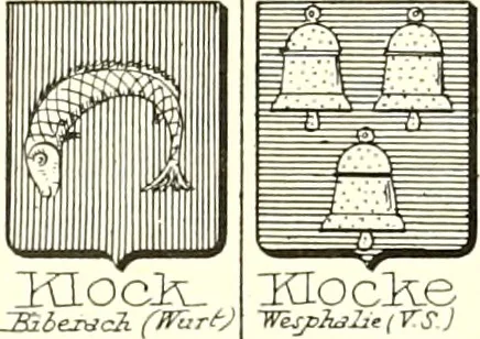 An illustration from Armoiries des familles contenues dans l'Armorial général de J.B. Rieststap [sic], 1903, leaf 666