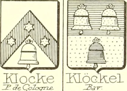 An illustration from Armoiries des familles contenues dans l'Armorial général de J.B. Rieststap [sic], 1903, leaf 666