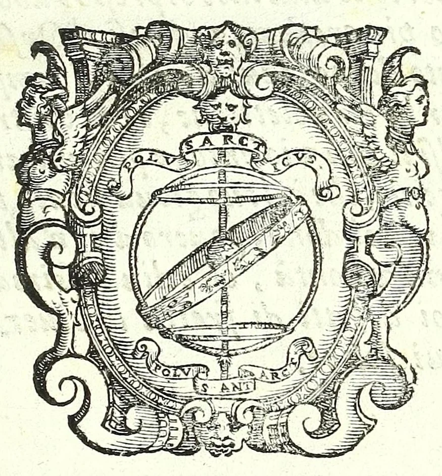 An illustration from Armonia astro-medico-anotomica; o' sia, Colleganza degl'astri con il microcosmo, e di questo con i v, 1690, leaf 7