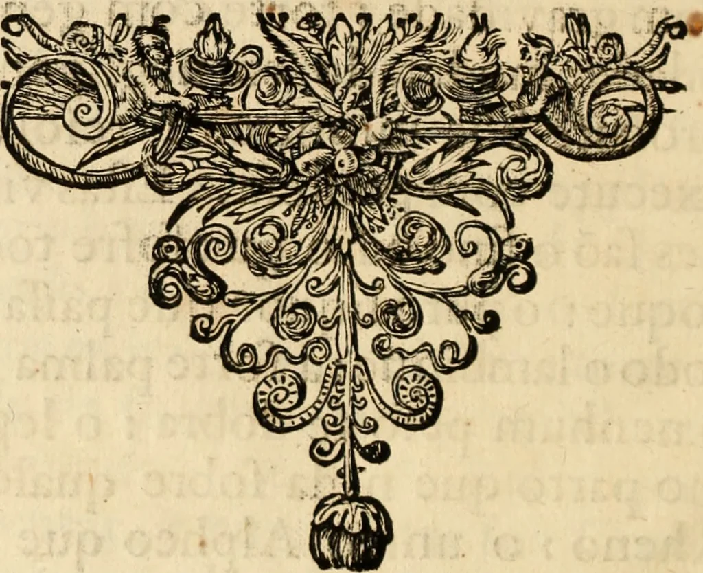 An illustration from Armonia politica dos documentos divinos com as conveniencias d'estado : exemplar de principes no governo dos gloriosissimos reys de Portugal, 1651, leaf 259