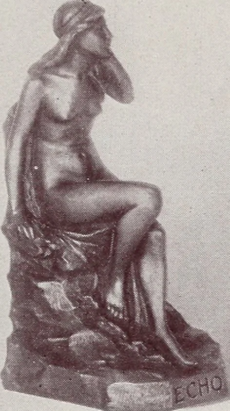 An illustration from Armor bronze : artistic and ideal gifts in book ends, door stops, art objects, table and floor lamps, 1900, leaf 12
