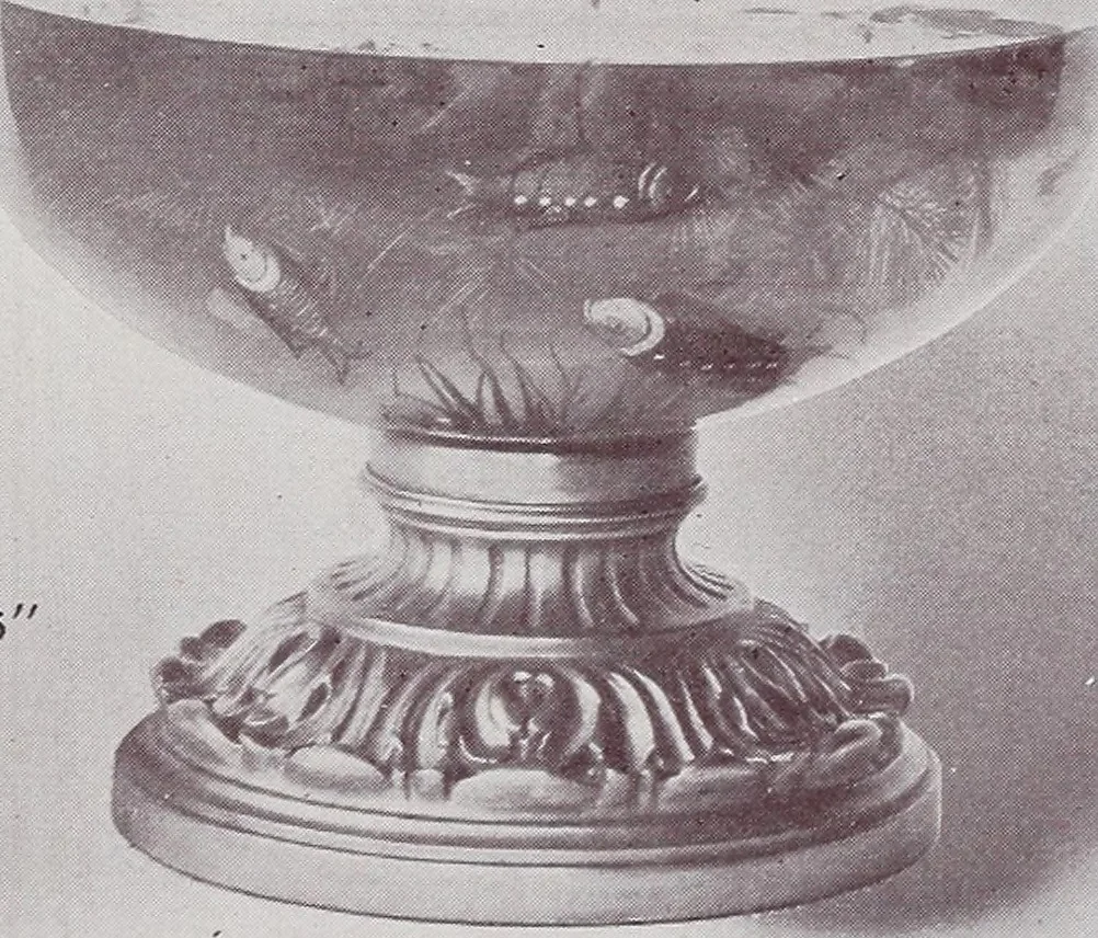 An illustration from Armor bronze : artistic and ideal gifts in book ends, door stops, art objects, table and floor lamps, 1900, leaf 24