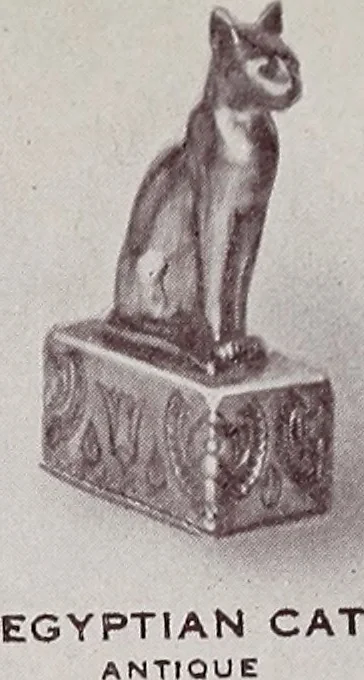 An illustration from Armor bronze : artistic and ideal gifts in book ends, door stops, art objects, table and floor lamps, 1900, leaf 30