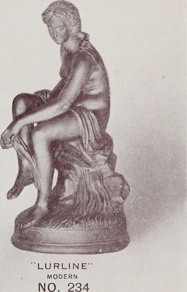 An illustration from Armor bronze : artistic and ideal gifts in book ends, door stops, art objects, table and floor lamps, 1900, leaf 32