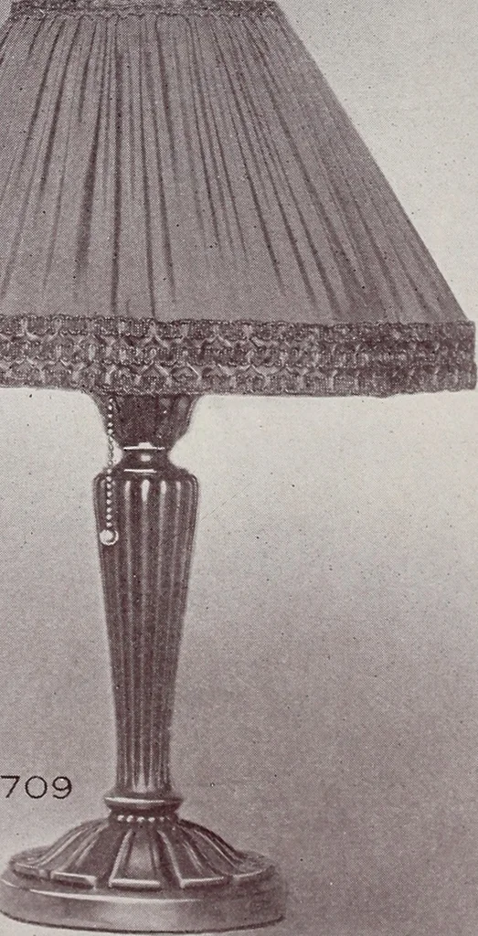 An illustration from Armor bronze : artistic and ideal gifts in book ends, door stops, art objects, table and floor lamps, 1900, leaf 37