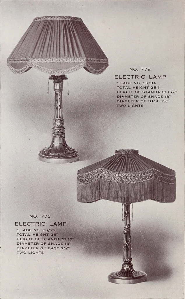 An illustration from Armor bronze : artistic and ideal gifts in book ends, door stops, art objects, table and floor lamps, 1900, leaf 49