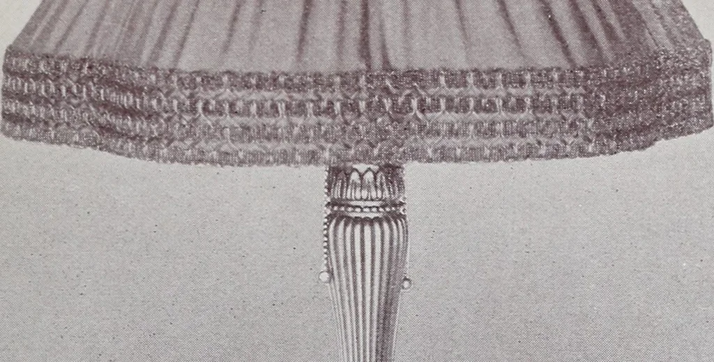 An illustration from Armor bronze : artistic and ideal gifts in book ends, door stops, art objects, table and floor lamps, 1900, leaf 54