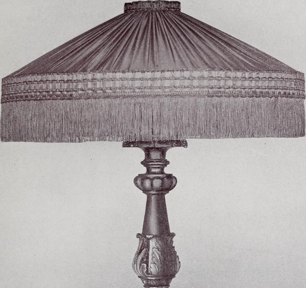 An illustration from Armor bronze : artistic and ideal gifts in book ends, door stops, art objects, table and floor lamps, 1900, leaf 58