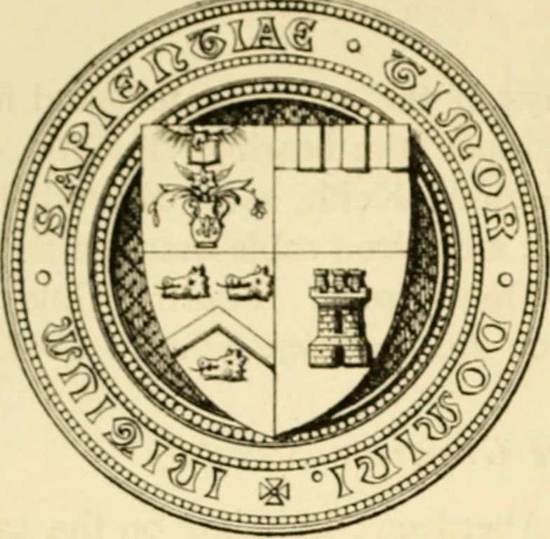 An illustration from The armorial ensigns of the royal burgh of Aberdeen : with some observations on the legend relating to the capture and demolition of the castle, 1888, leaf 171