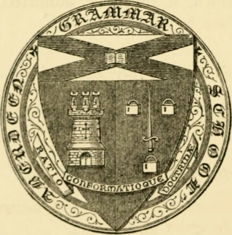 An illustration from The armorial ensigns of the royal burgh of Aberdeen : with some observations on the legend relating to the capture and demolition of the castle, 1888, leaf 171