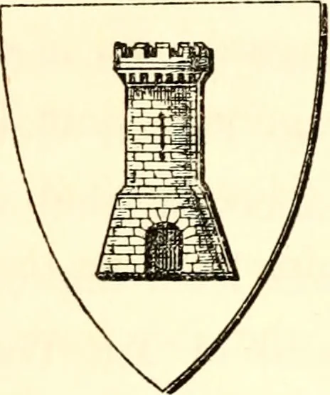 An illustration from The armorial ensigns of the royal burgh of Aberdeen : with some observations on the legend relating to the capture and demolition of the castle, 1888, leaf 64