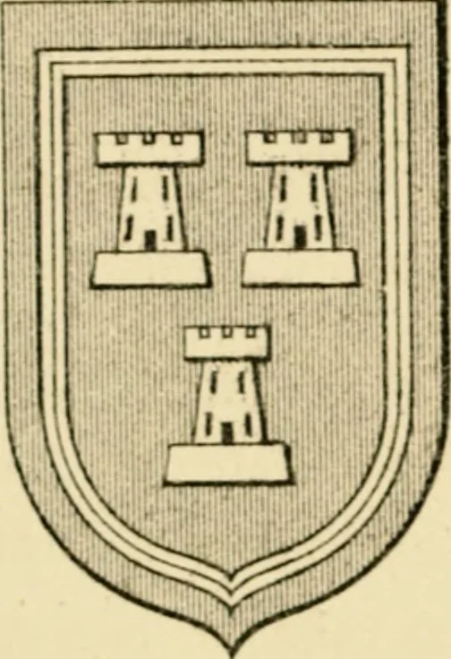 An illustration from The armorial ensigns of the royal burgh of Aberdeen : with some observations on the legend relating to the capture and demolition of the castle, 1888, leaf 89