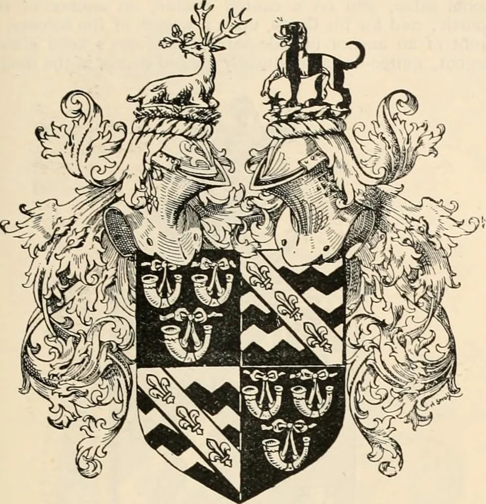 An illustration from Armorial families : a directory of gentlemen of coat-armour, 1905, leaf 1022