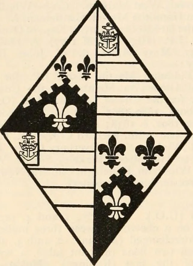 An illustration from Armorial families : a directory of gentlemen of coat-armour, 1905, leaf 1031