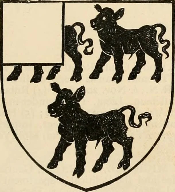 An illustration from Armorial families : a directory of gentlemen of coat-armour, 1905, leaf 1050