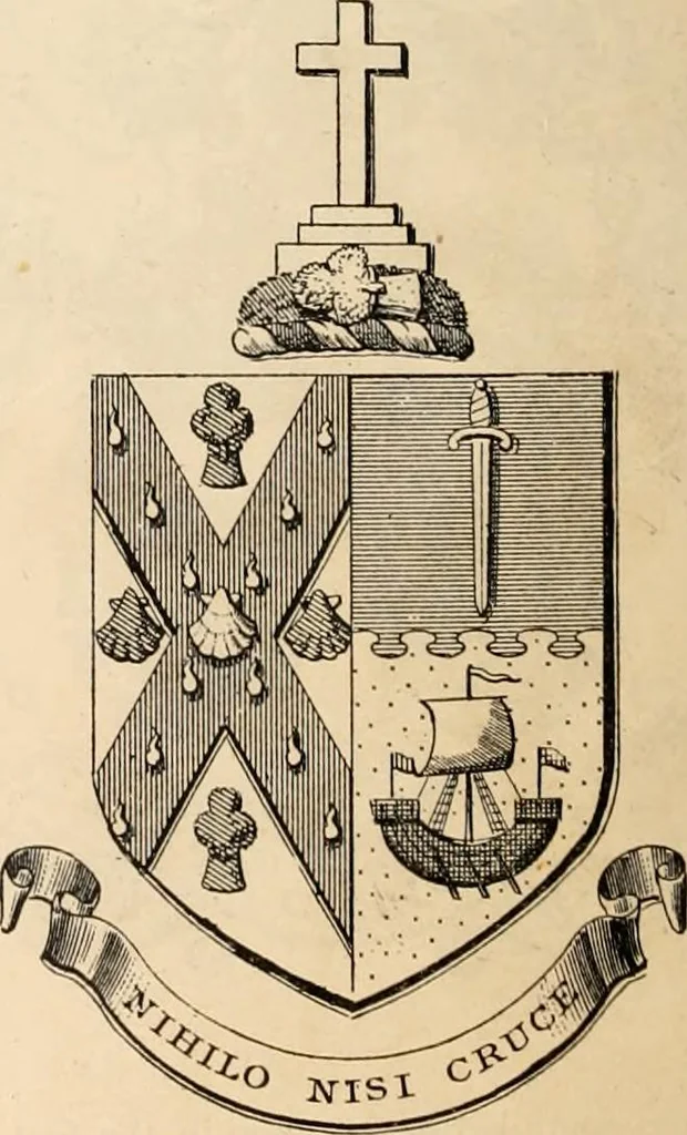An illustration from Armorial families : a directory of gentlemen of coat-armour, 1905, leaf 107