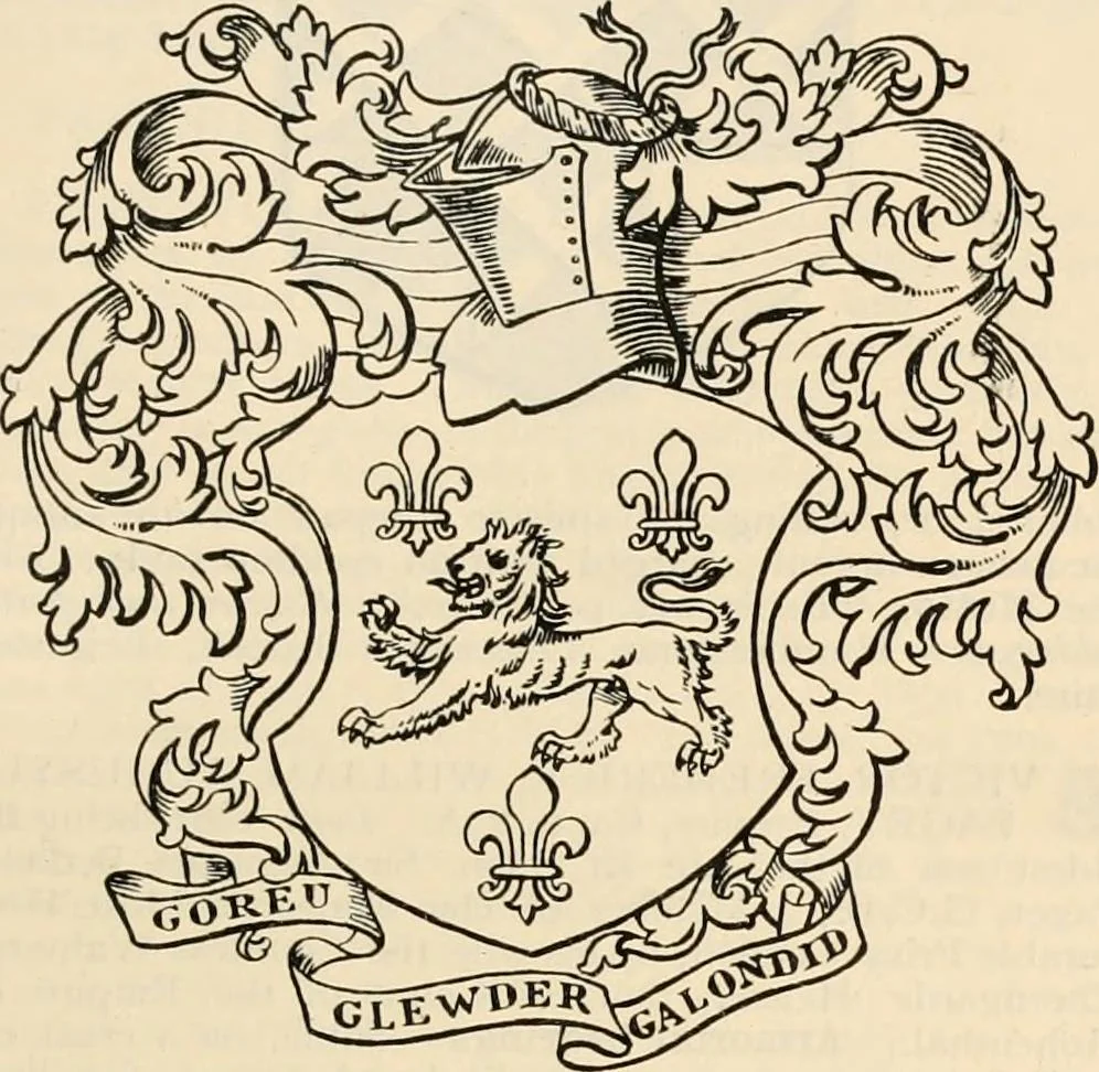An illustration from Armorial families : a directory of gentlemen of coat-armour, 1905, leaf 1140