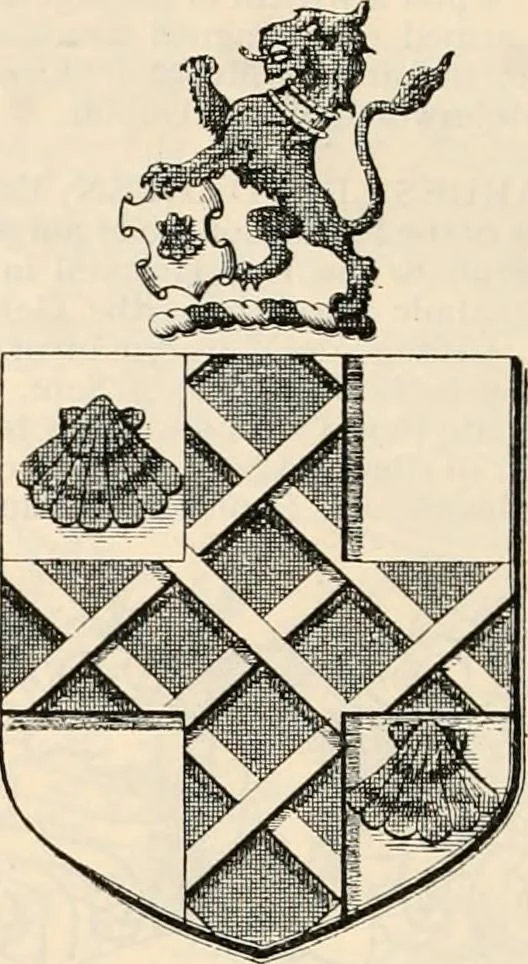 An illustration from Armorial families : a directory of gentlemen of coat-armour, 1905, leaf 1141