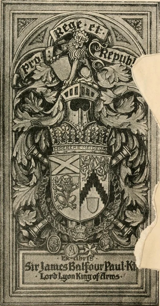 An illustration from Armorial families : a directory of gentlemen of coat-armour, 1905, leaf 1156