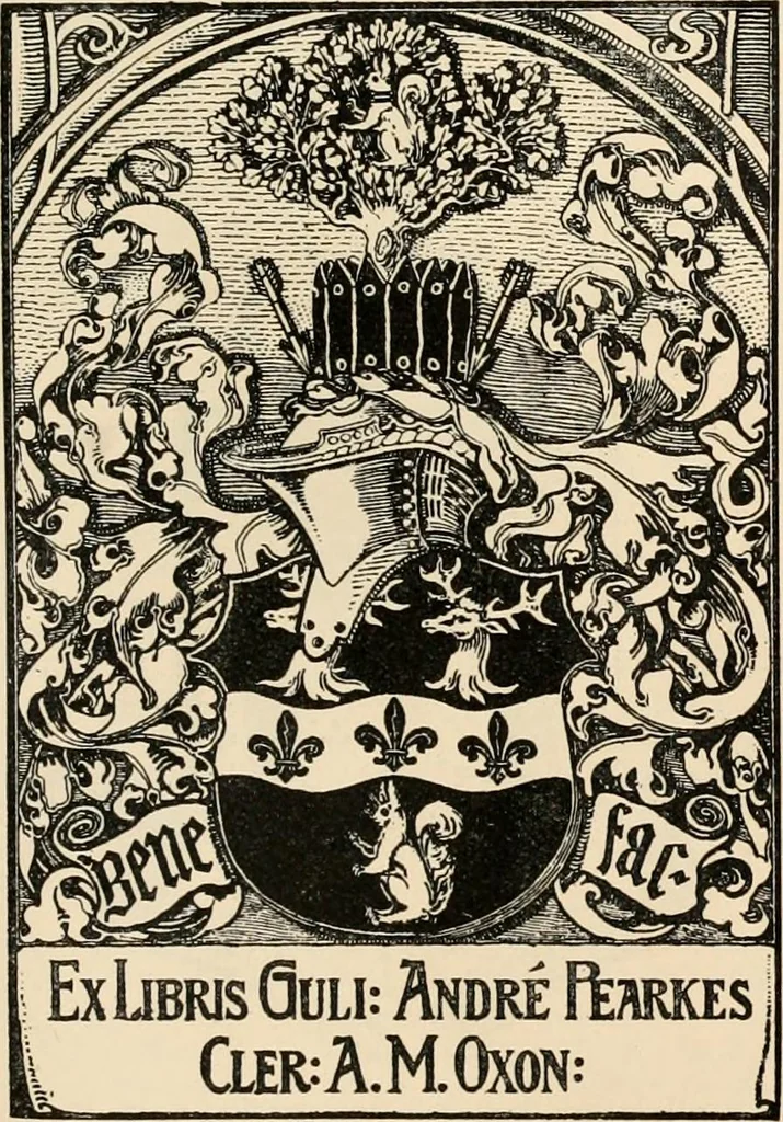 An illustration from Armorial families : a directory of gentlemen of coat-armour, 1905, leaf 1160
