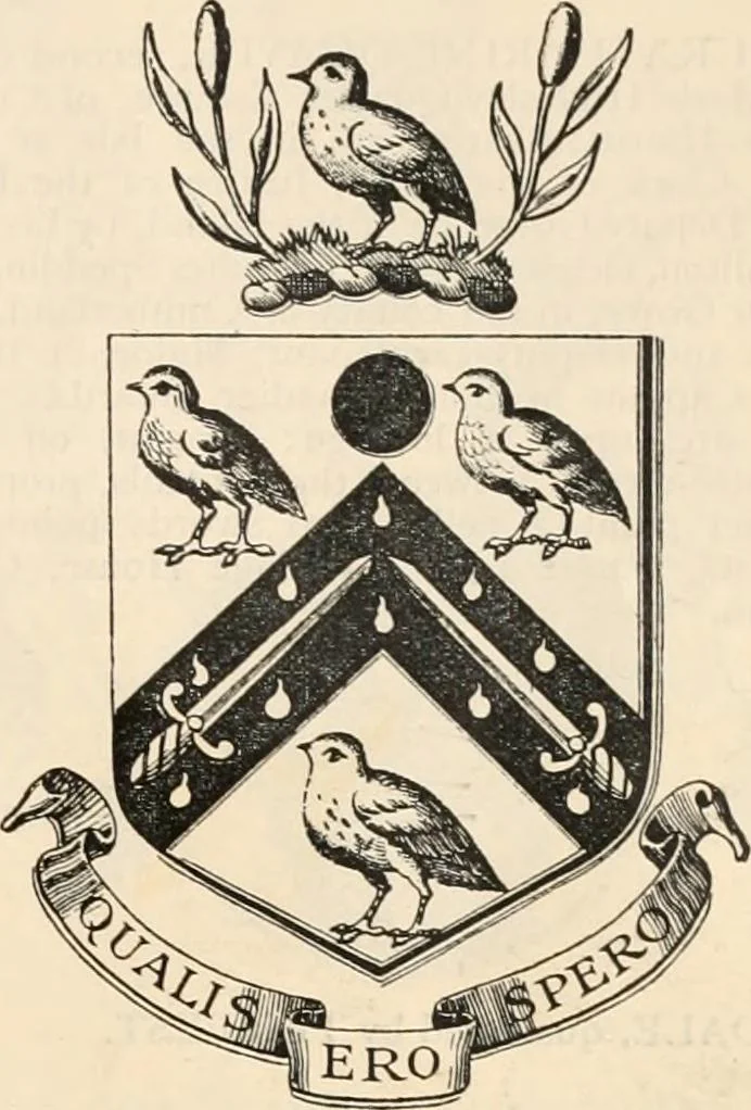 An illustration from Armorial families : a directory of gentlemen of coat-armour, 1905, leaf 1226