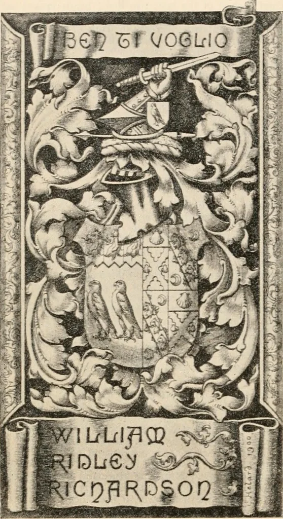 An illustration from Armorial families : a directory of gentlemen of coat-armour, 1905, leaf 1257