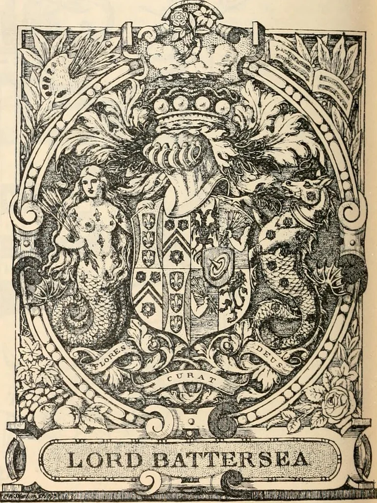 An illustration from Armorial families : a directory of gentlemen of coat-armour, 1905, leaf 131