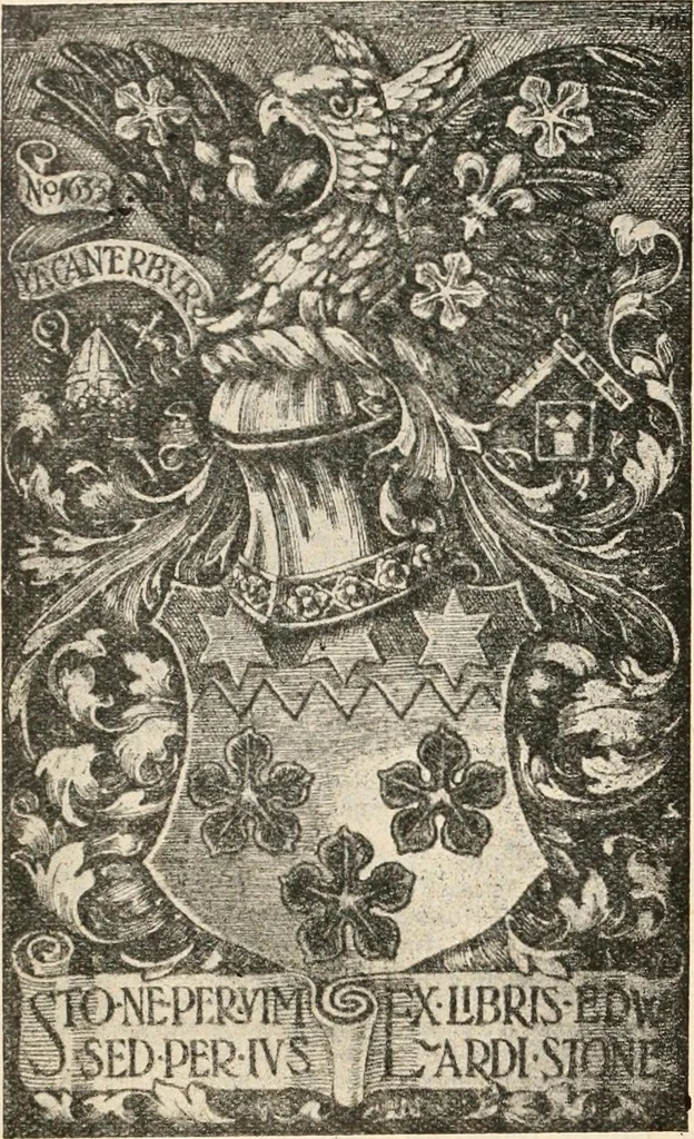 An illustration from Armorial families : a directory of gentlemen of coat-armour, 1905, leaf 1395