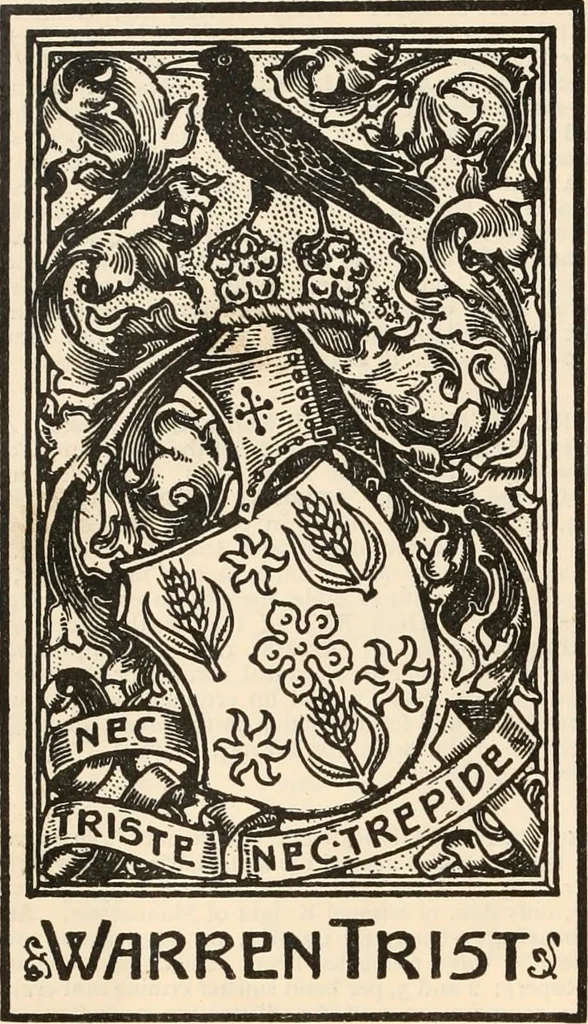 An illustration from Armorial families : a directory of gentlemen of coat-armour, 1905, leaf 1475