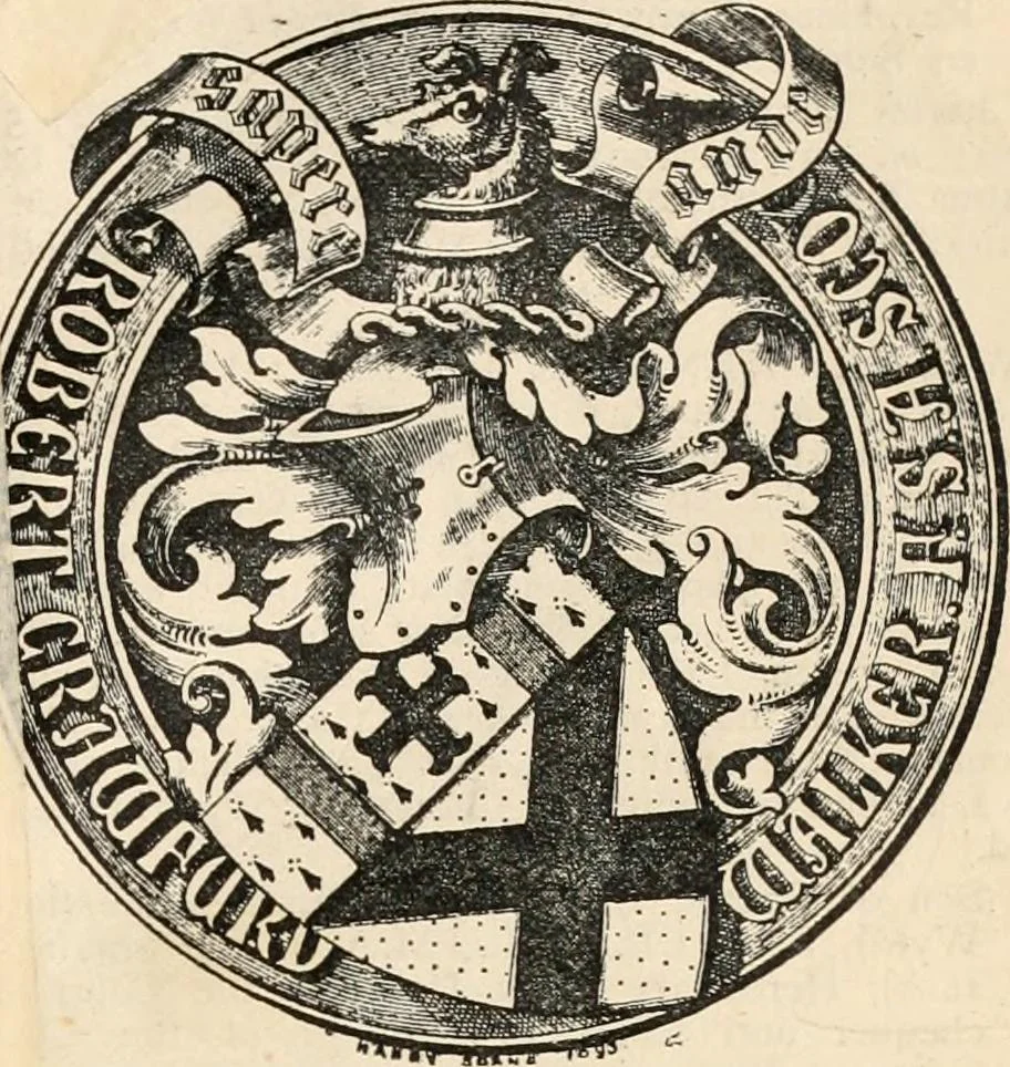 An illustration from Armorial families : a directory of gentlemen of coat-armour, 1905, leaf 1522