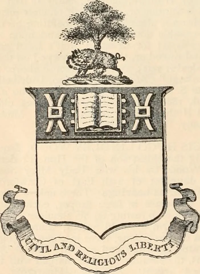 An illustration from Armorial families : a directory of gentlemen of coat-armour, 1905, leaf 1599