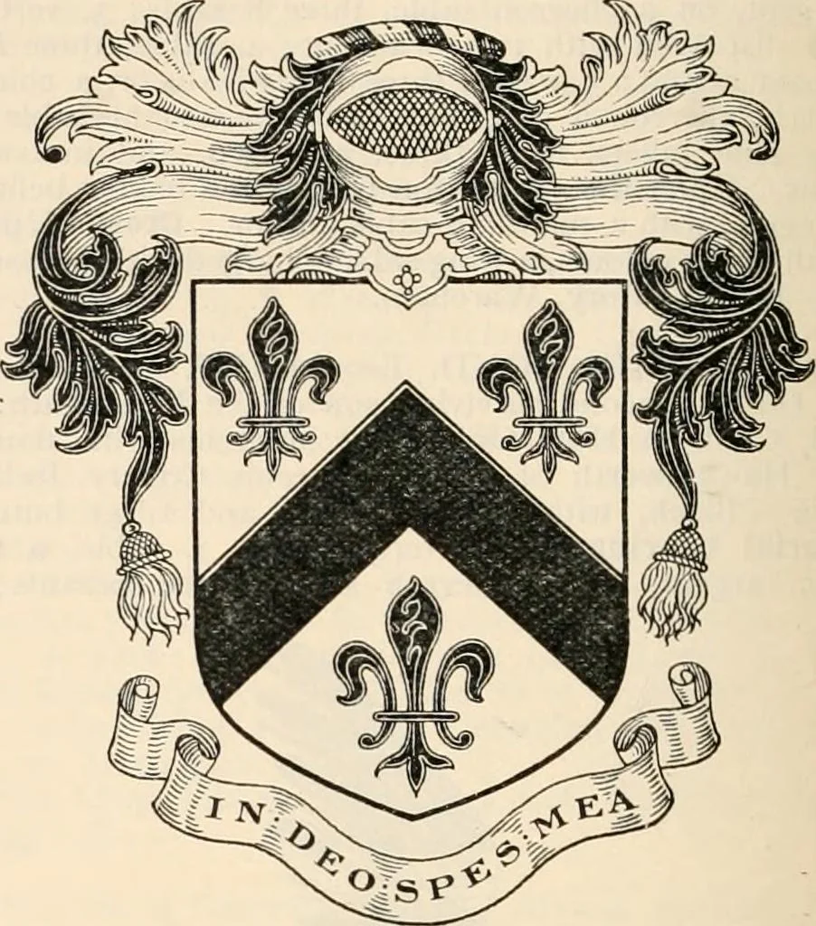 An illustration from Armorial families : a directory of gentlemen of coat-armour, 1905, leaf 179