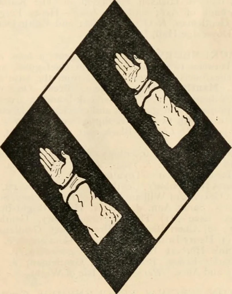 An illustration from Armorial families : a directory of gentlemen of coat-armour, 1905, leaf 192