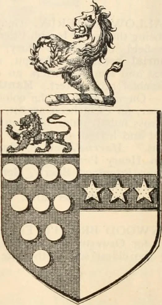 An illustration from Armorial families : a directory of gentlemen of coat-armour, 1905, leaf 200