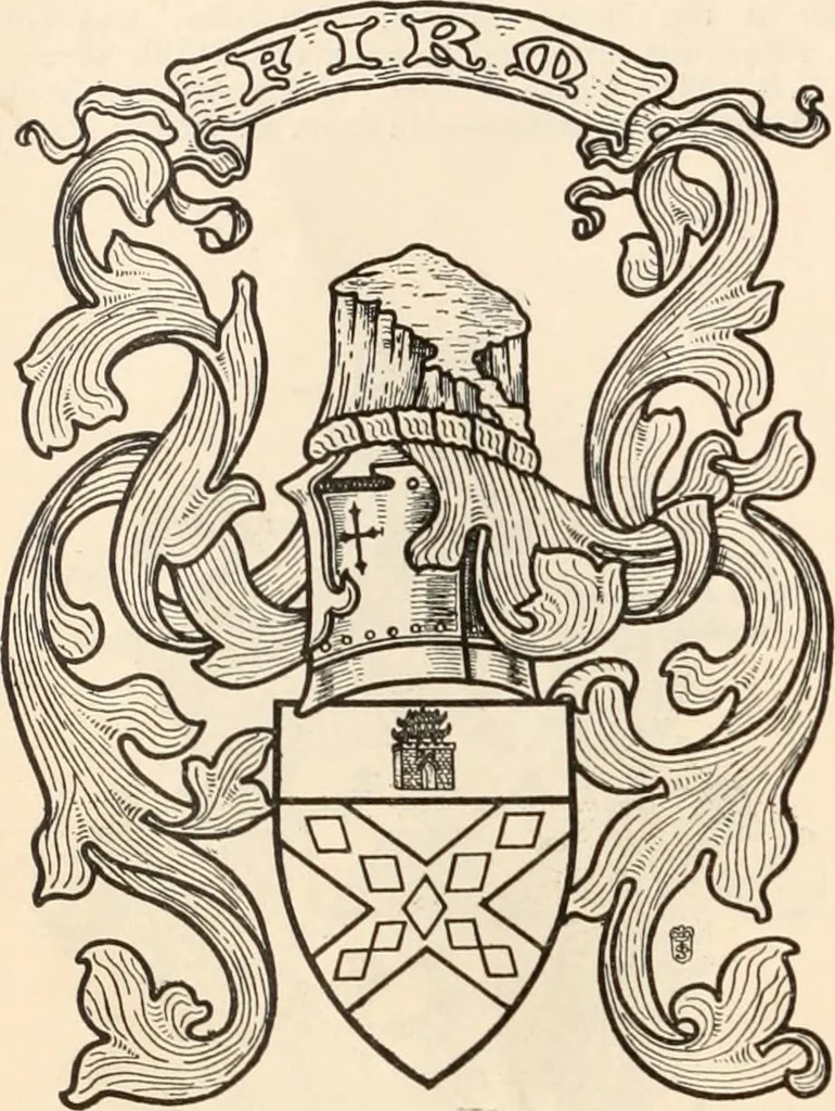 An illustration from Armorial families : a directory of gentlemen of coat-armour, 1905, leaf 225